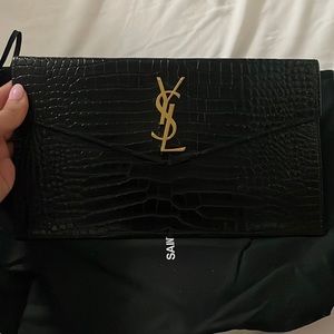COPY - YSL crocodile envelope bag
